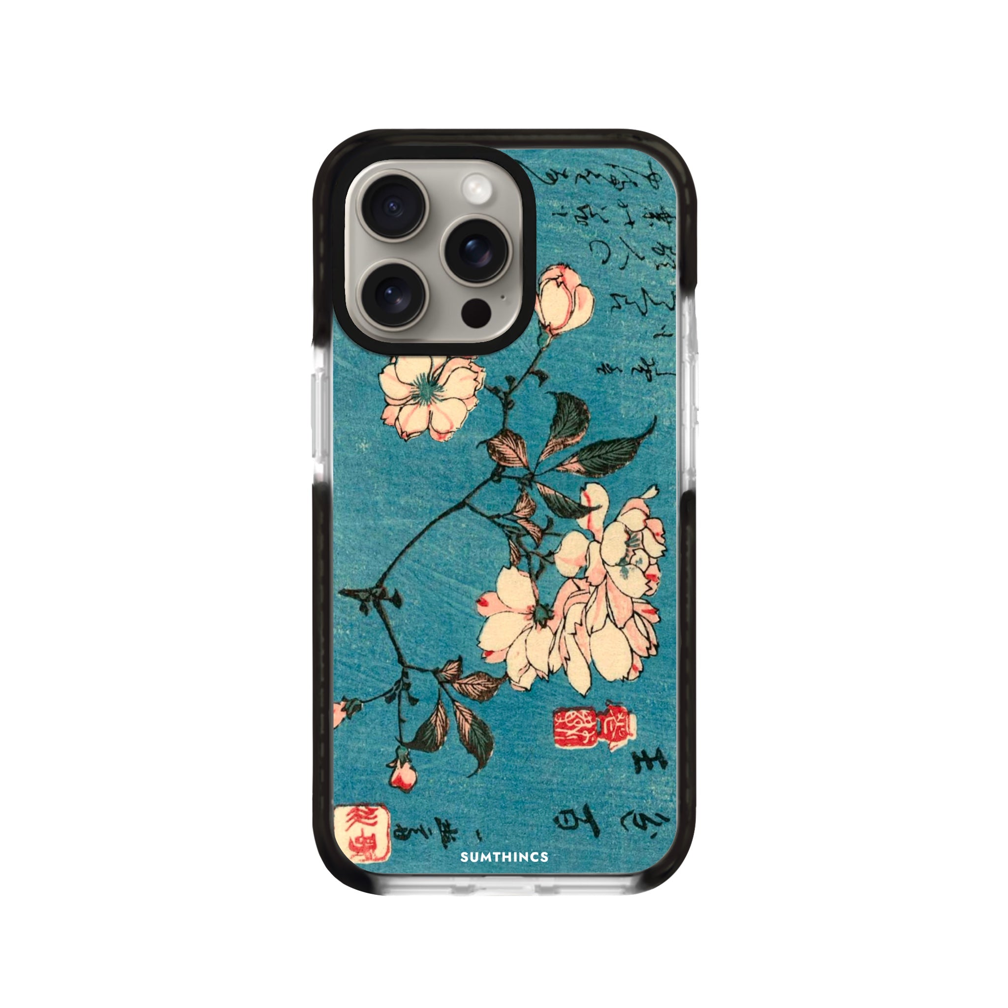 iPhone 11 Pro Max Vintage Sakura Procase Şeffaf Telefon Kılıfı - SUMTHINCS