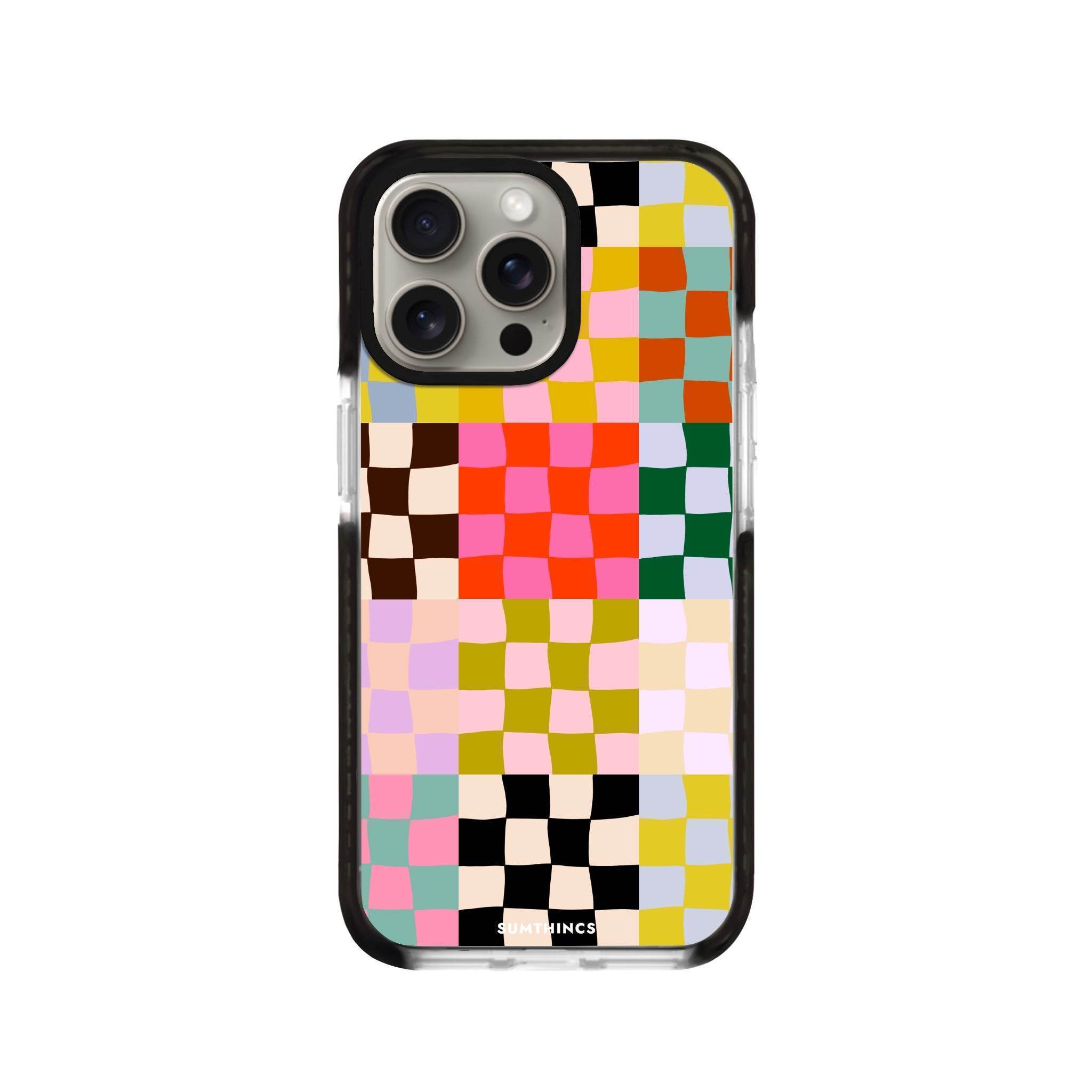 iPhone XR Confetti Procase Şeffaf Telefon Kılıfı - SUMTHINCS