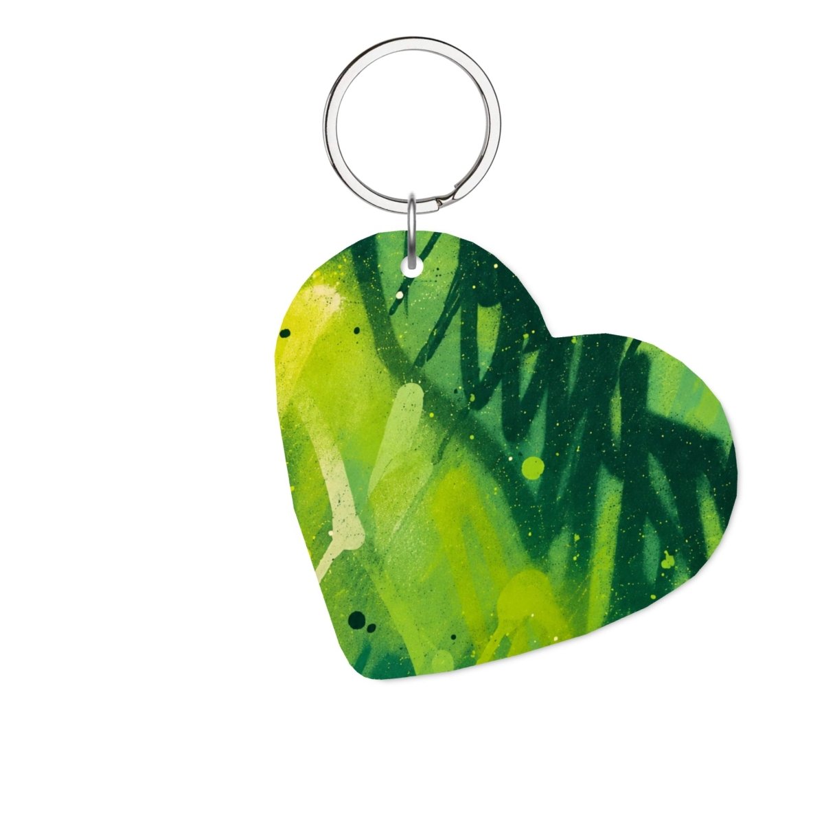 Acid Rain Glossy Anahtarlık Charm Kalp - Sumthincs
