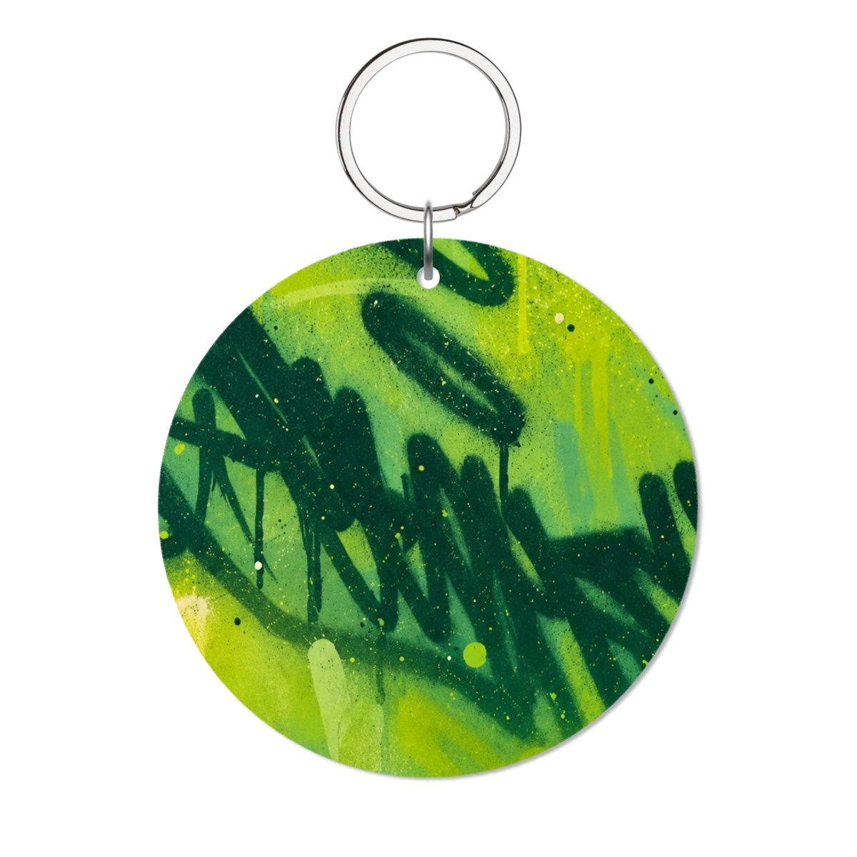 Acid Rain Glossy Anahtarlık Charm Yuvarlak - Sumthincs