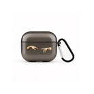 Adams Creation AirPods 3 Şeffaf Silikon Kılıf Siyah - Sumthincs