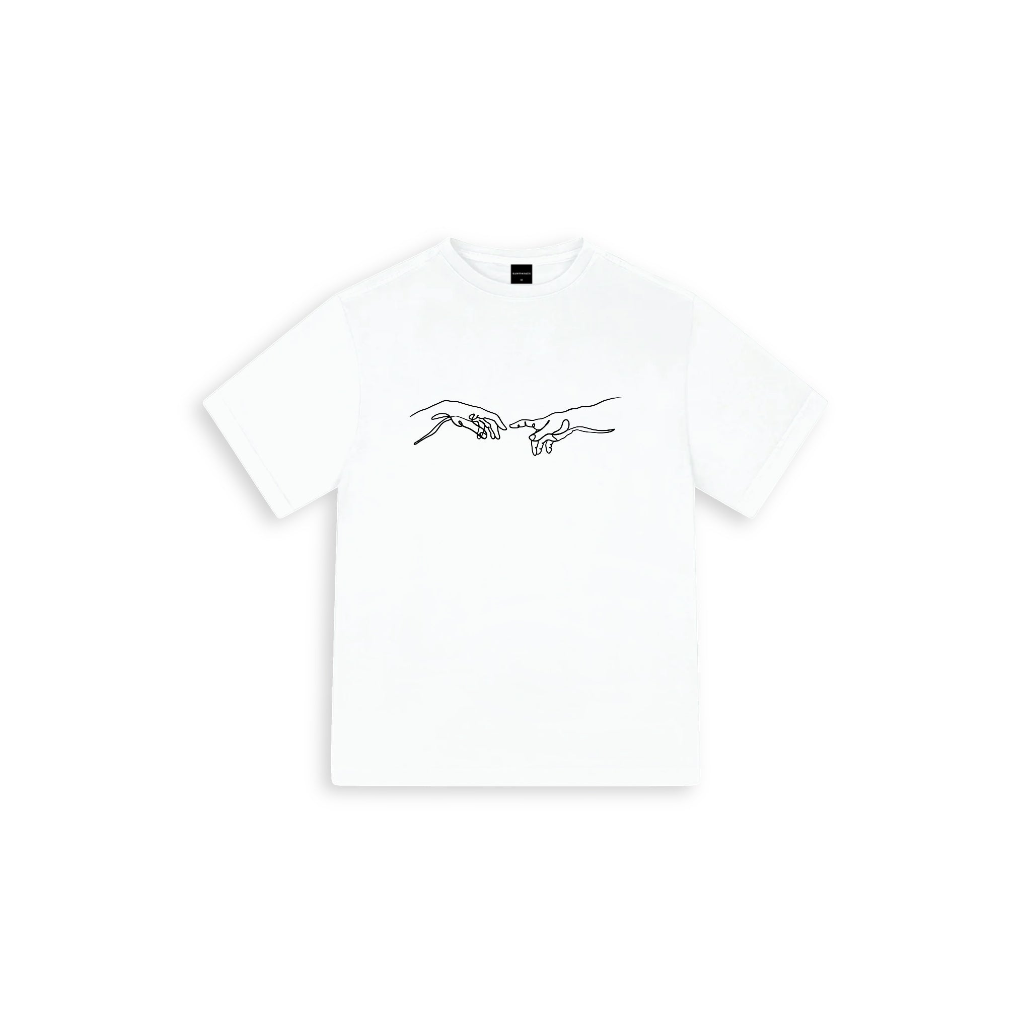 Adams Creation Oversize Large T-shirt Beyaz - SUMTHINCS