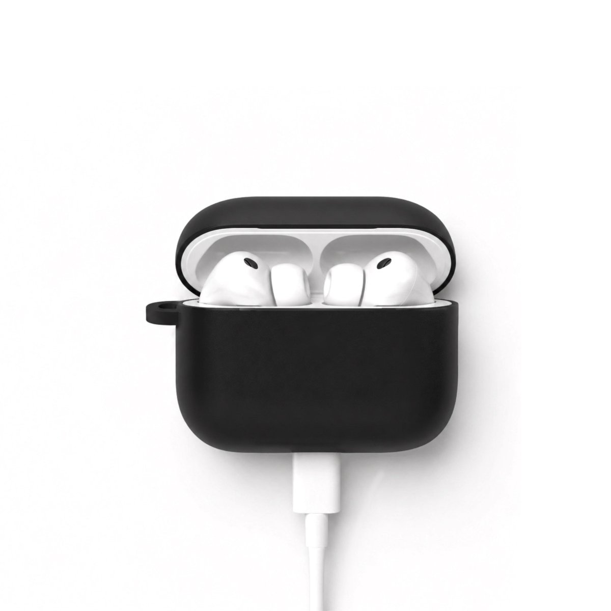 AirPods Pro 2 Premium Siyah Silikon Kılıf - Sumthincs
