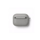 AirPods Pro 3 Premium Gri Silikon Kılıf - Sumthincs