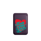All You Need Is Love MagSafe Deri Cüzdan Wallet Siyah - Sumthincs