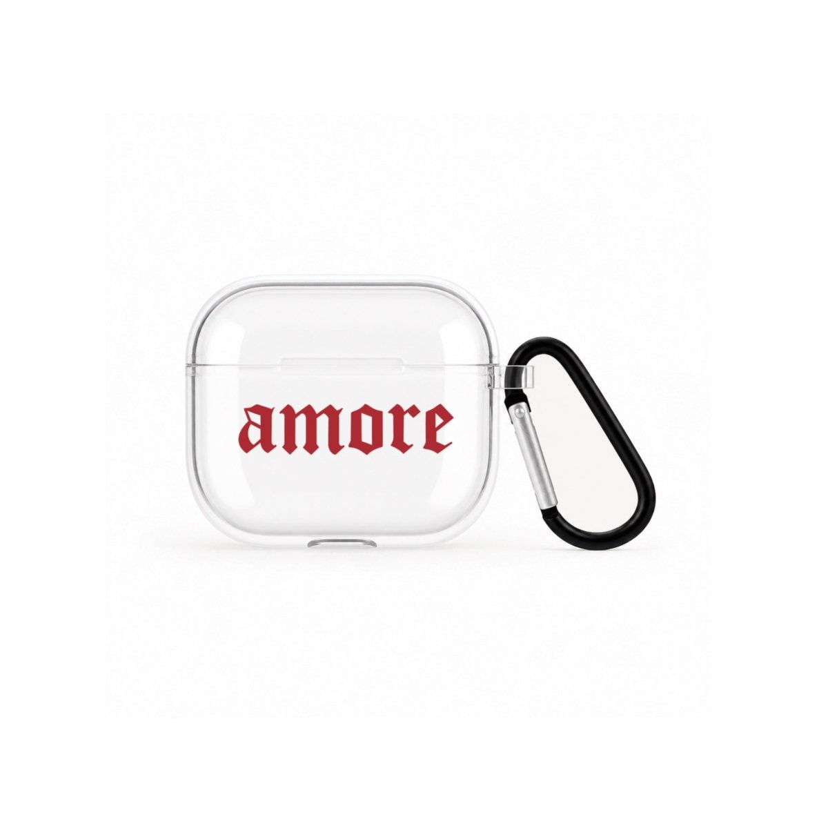 Amore AirPods 3 Şeffaf Silikon Kılıf Beyaz Şeffaf - Sumthincs