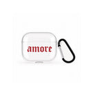 Amore AirPods 3 Şeffaf Silikon Kılıf Beyaz Şeffaf - Sumthincs