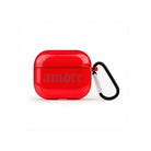 Amore AirPods 3 Şeffaf Silikon Kılıf Kırmızı - Sumthincs
