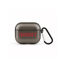 Amore AirPods 3 Şeffaf Silikon Kılıf Siyah - Sumthincs