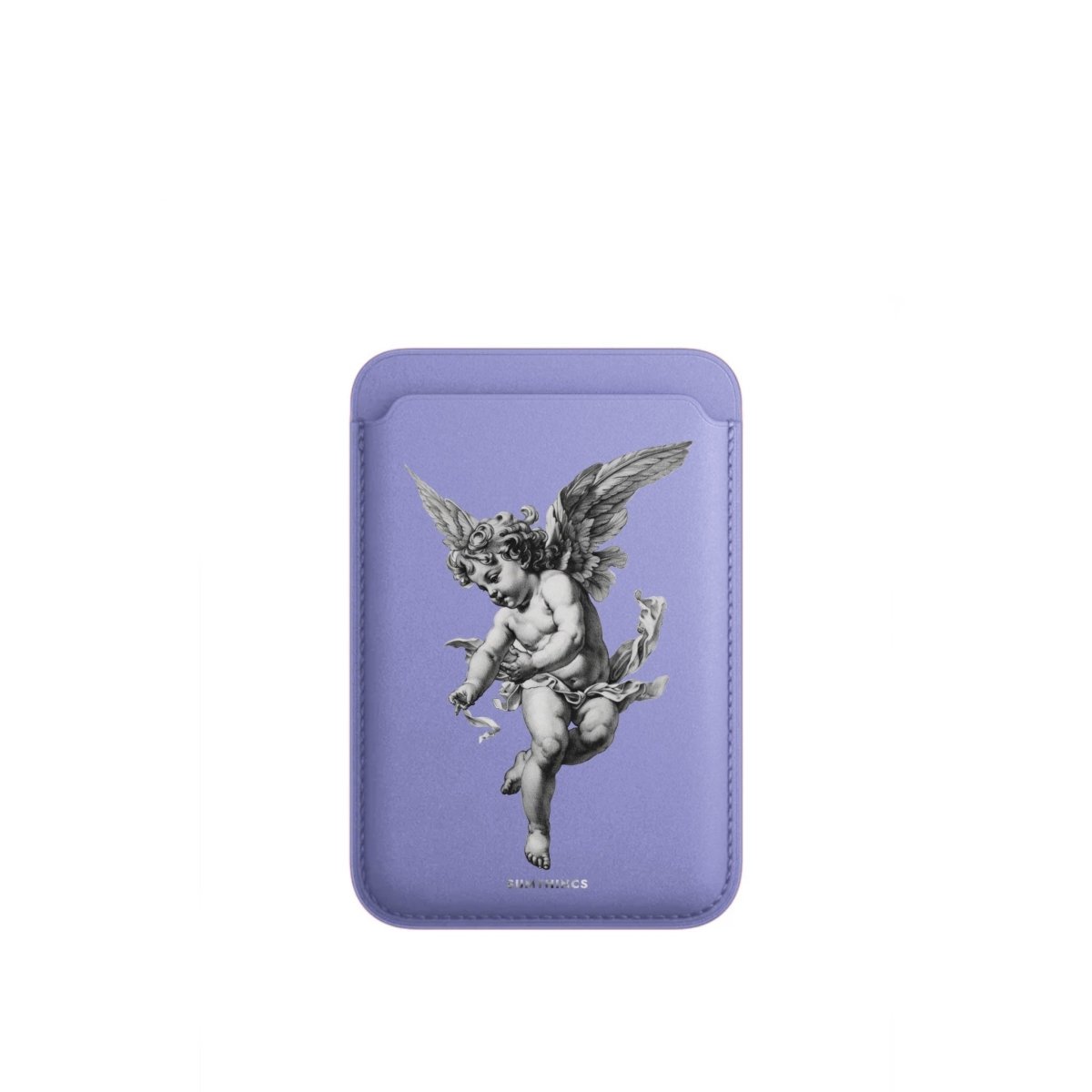 Angel MagSafe Deri Cüzdan Wallet Lila - Sumthincs