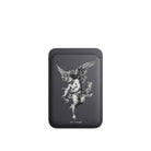 Angel MagSafe Deri Cüzdan Wallet Siyah - Sumthincs