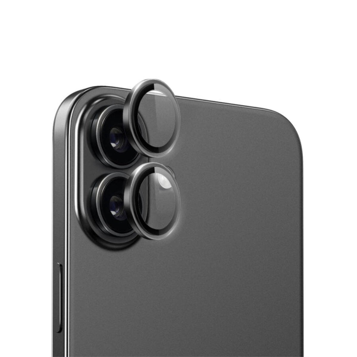 Apple iPhone 16 / 16 Plus Kamera Lens Koruyucu Siyah - SUMTHINCS