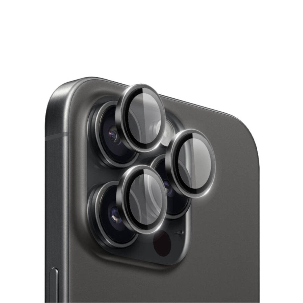 Apple iPhone 16 Pro / 16 Pro Max Kamera Lens Koruyucu Siyah - SUMTHINCS