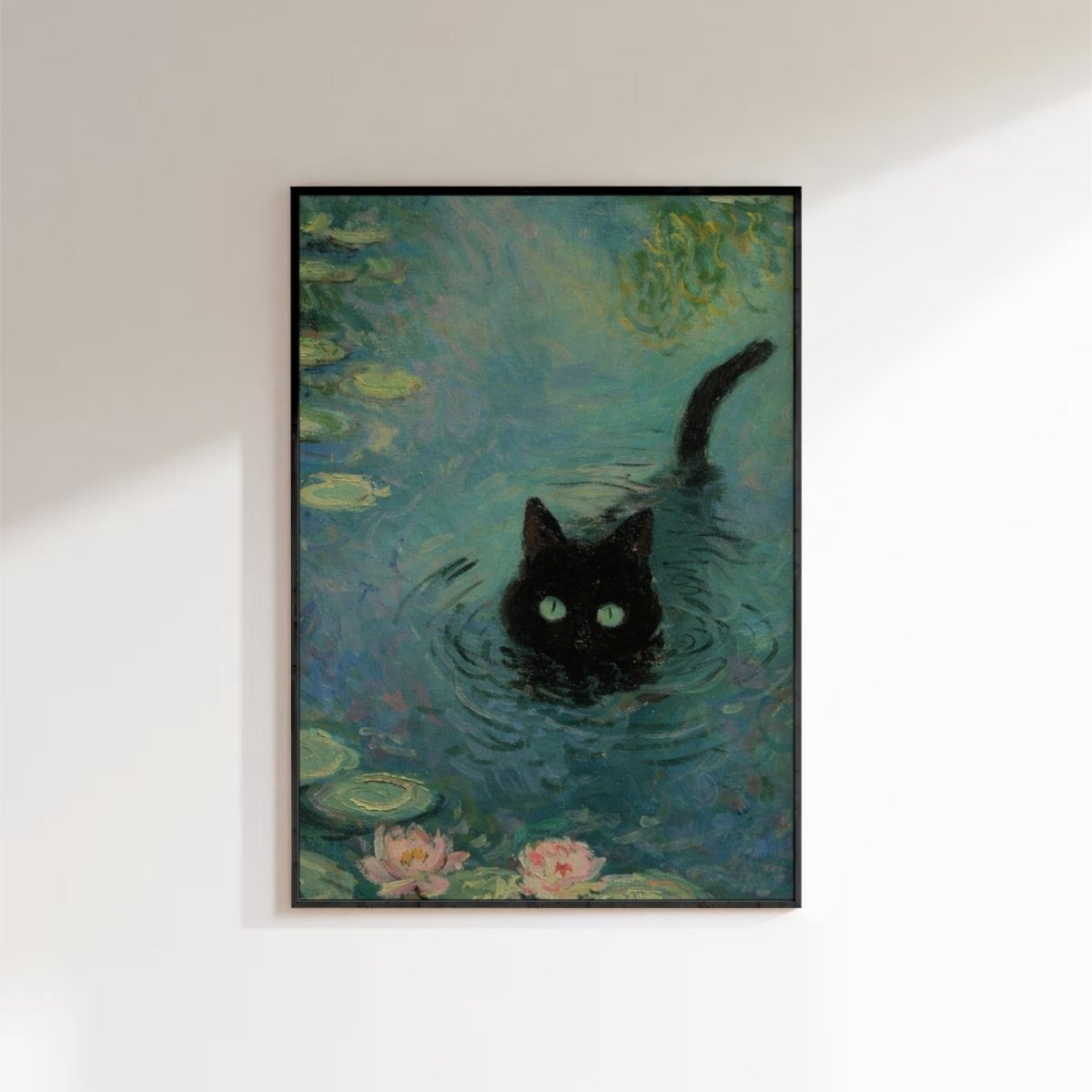 Aquacat Poster 10x15 - Sumthincs
