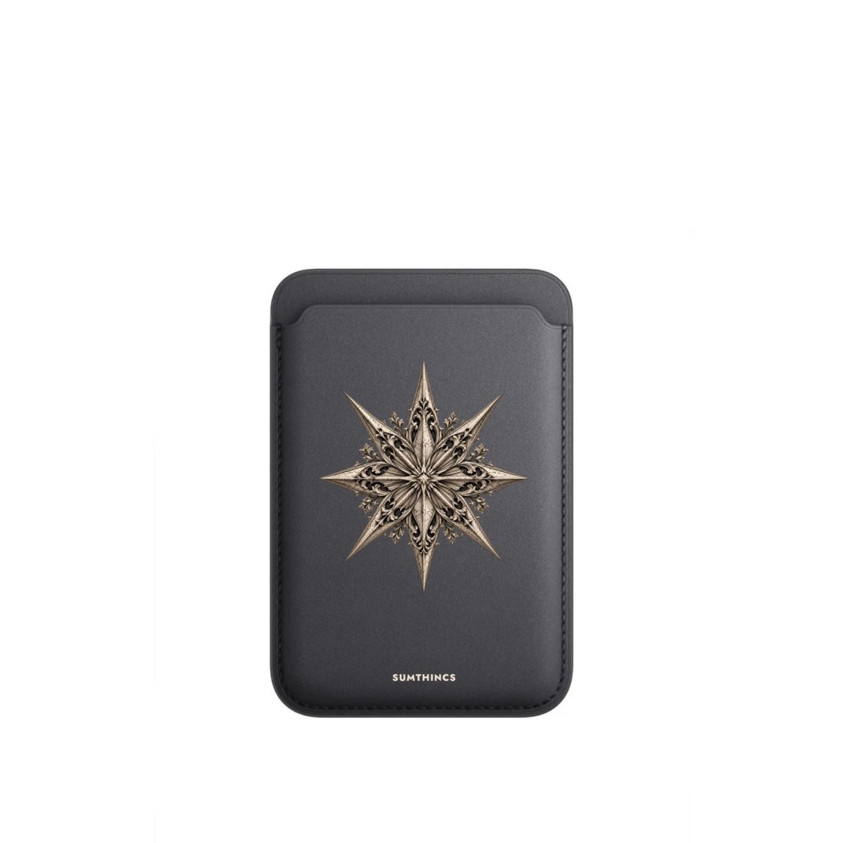 Astraea MagSafe Deri Cüzdan Wallet Siyah - Sumthincs
