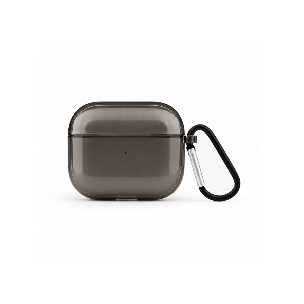 Basic AirPods 3 Şeffaf Silikon Kılıf Siyah - Sumthincs