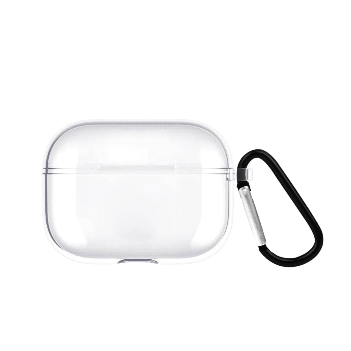 Basic AirPods Pro 2 Şeffaf Silikon Kılıf Beyaz Şeffaf - SUMTHINCS