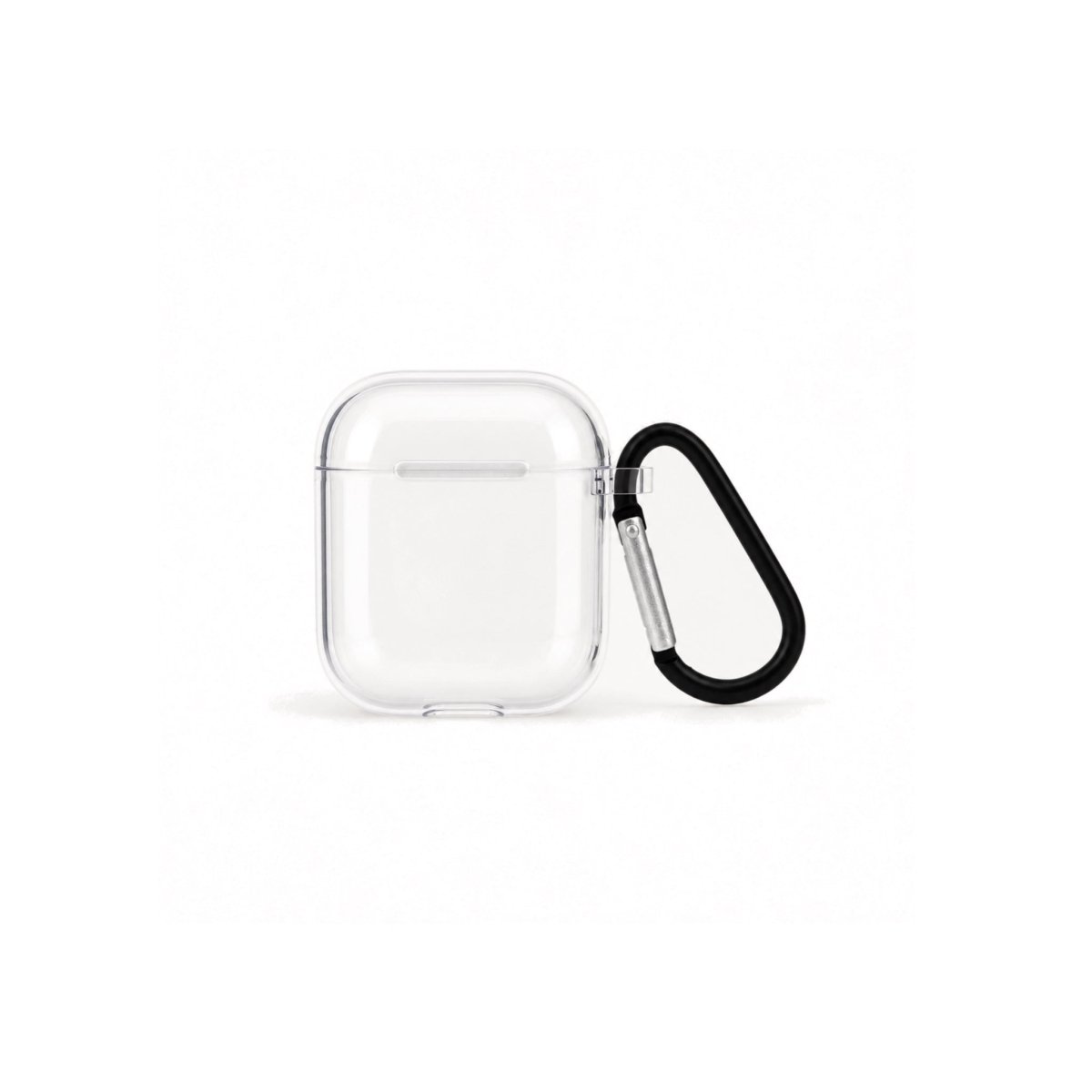 Basic AirPods Şeffaf Silikon Kılıf Beyaz Şeffaf - Sumthincs