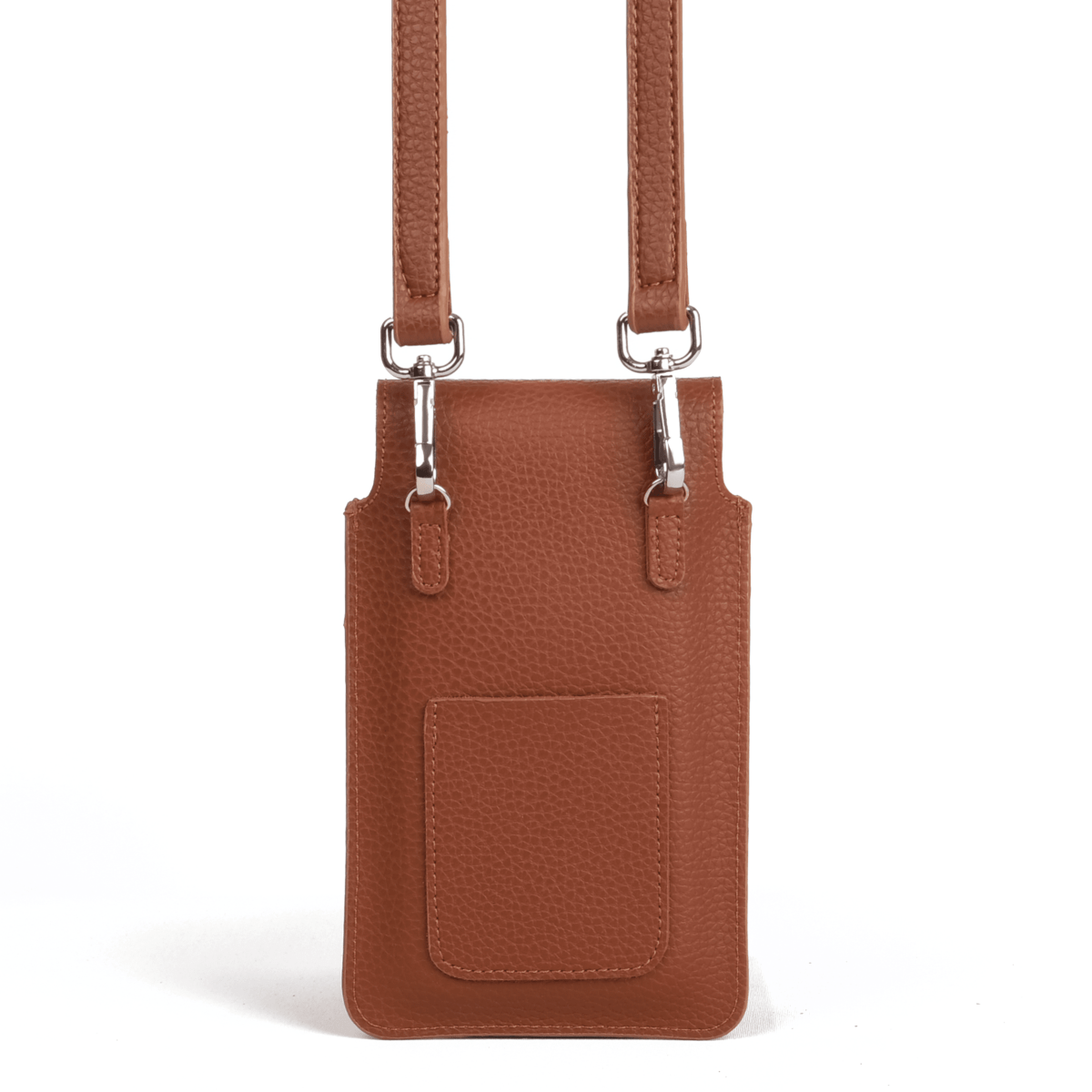 Brown Deri Telefon Çantası - SUMTHINCS