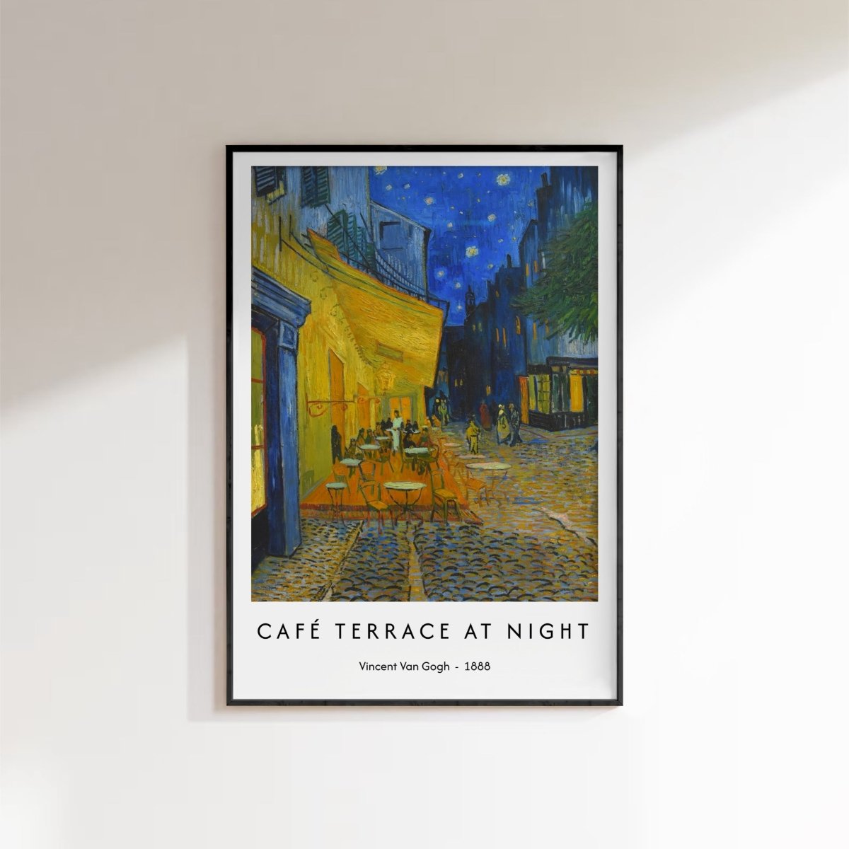 Cafe Terrace At Night Poster 10x15 - Sumthincs