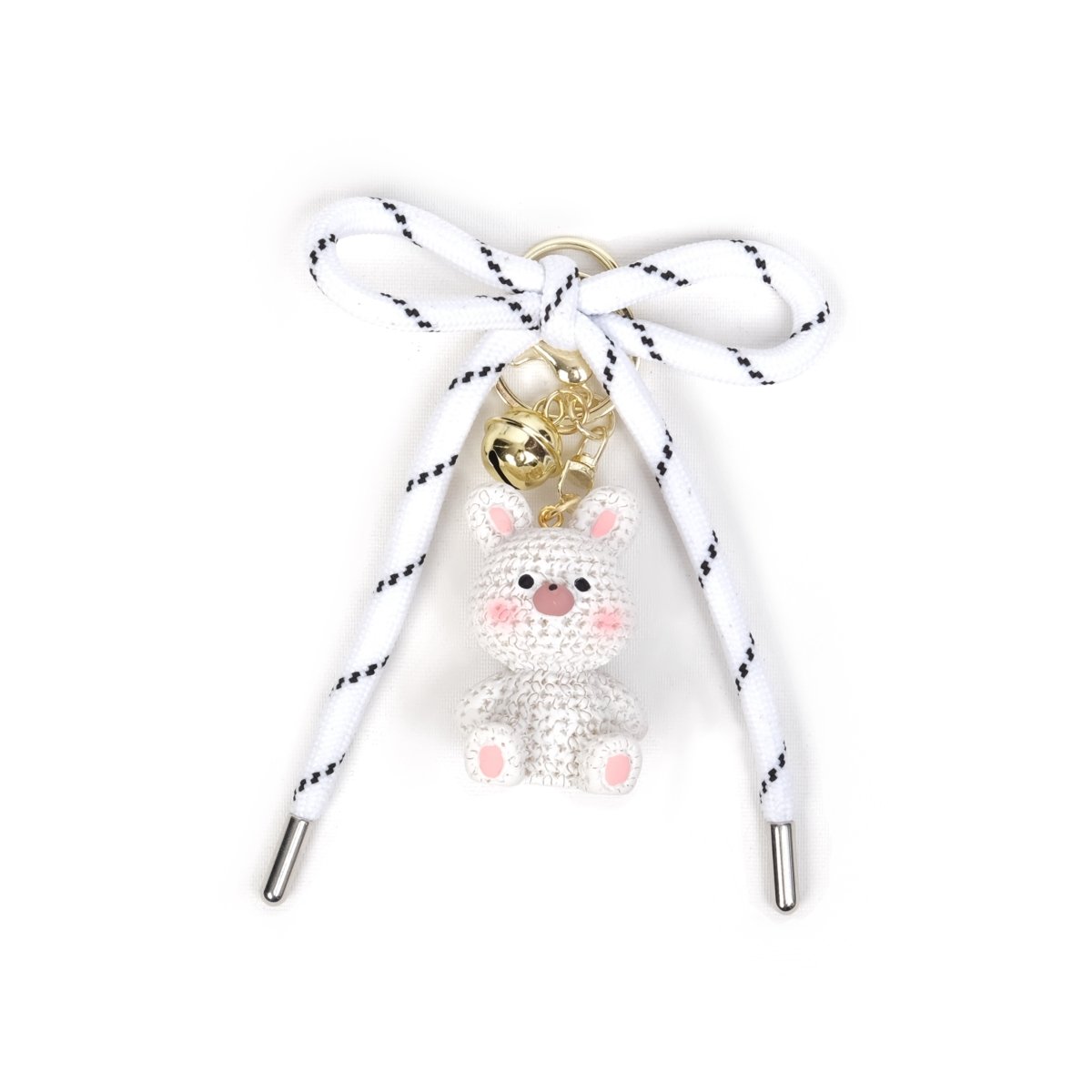 Charm Keychain Beyaz Kordon Maskot Süs - SUMTHINCS