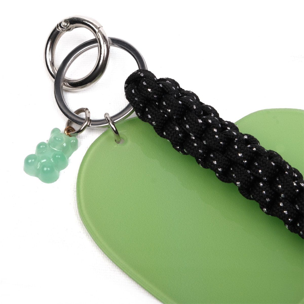 Charm Keychain Green Heart Süs - SUMTHINCS