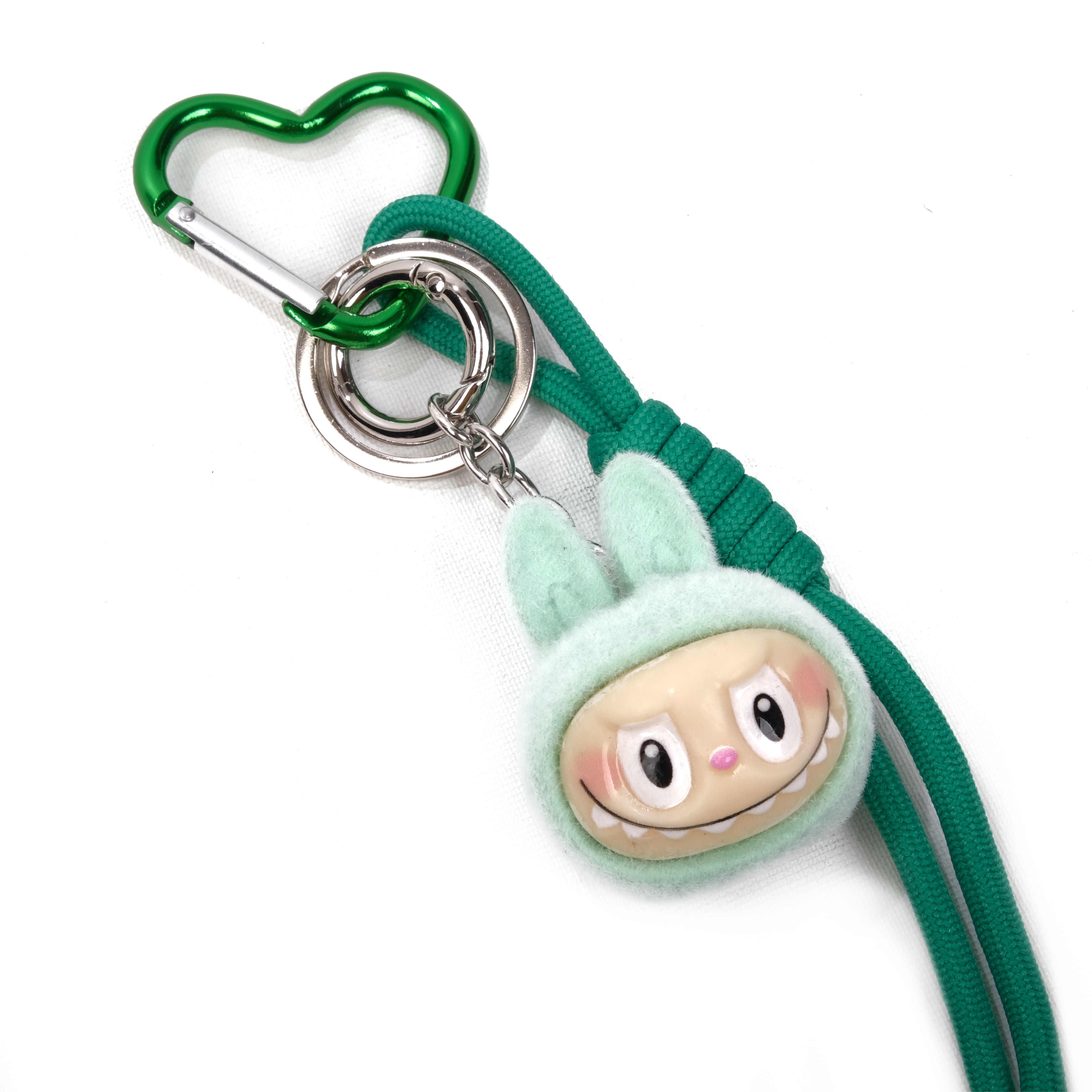 Charm Keychain Green Labubu Mini Süs - SUMTHINCS