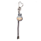 Charm Keychain Grey Labubu Mini Süs - SUMTHINCS