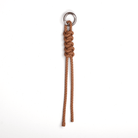 Charm Keychain Kahverengi Deri Süs - SUMTHINCS