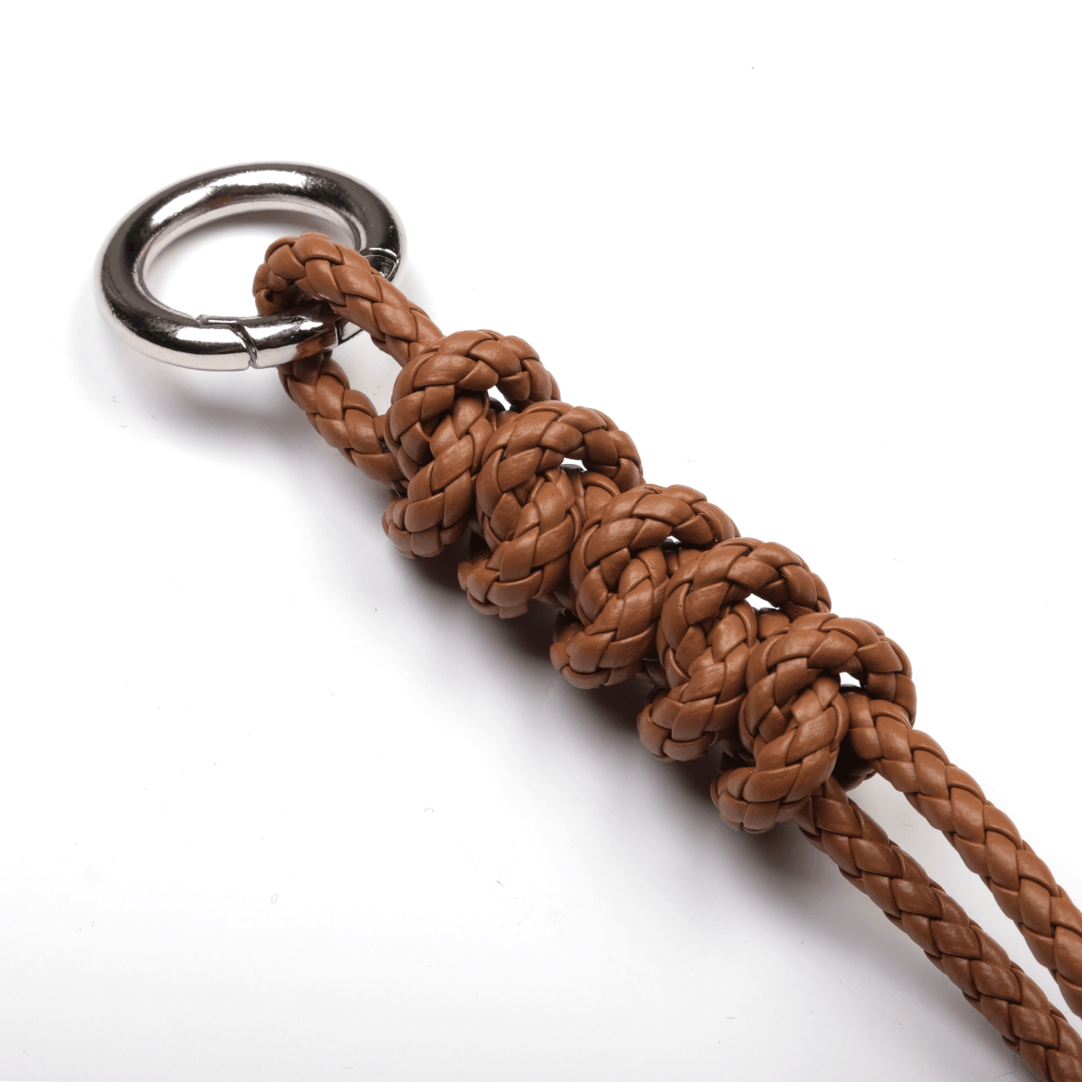 Charm Keychain Kahverengi Deri Süs - SUMTHINCS