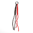 Charm Keychain Kordon Süs Siyah ve Kırmızı - SUMTHINCS