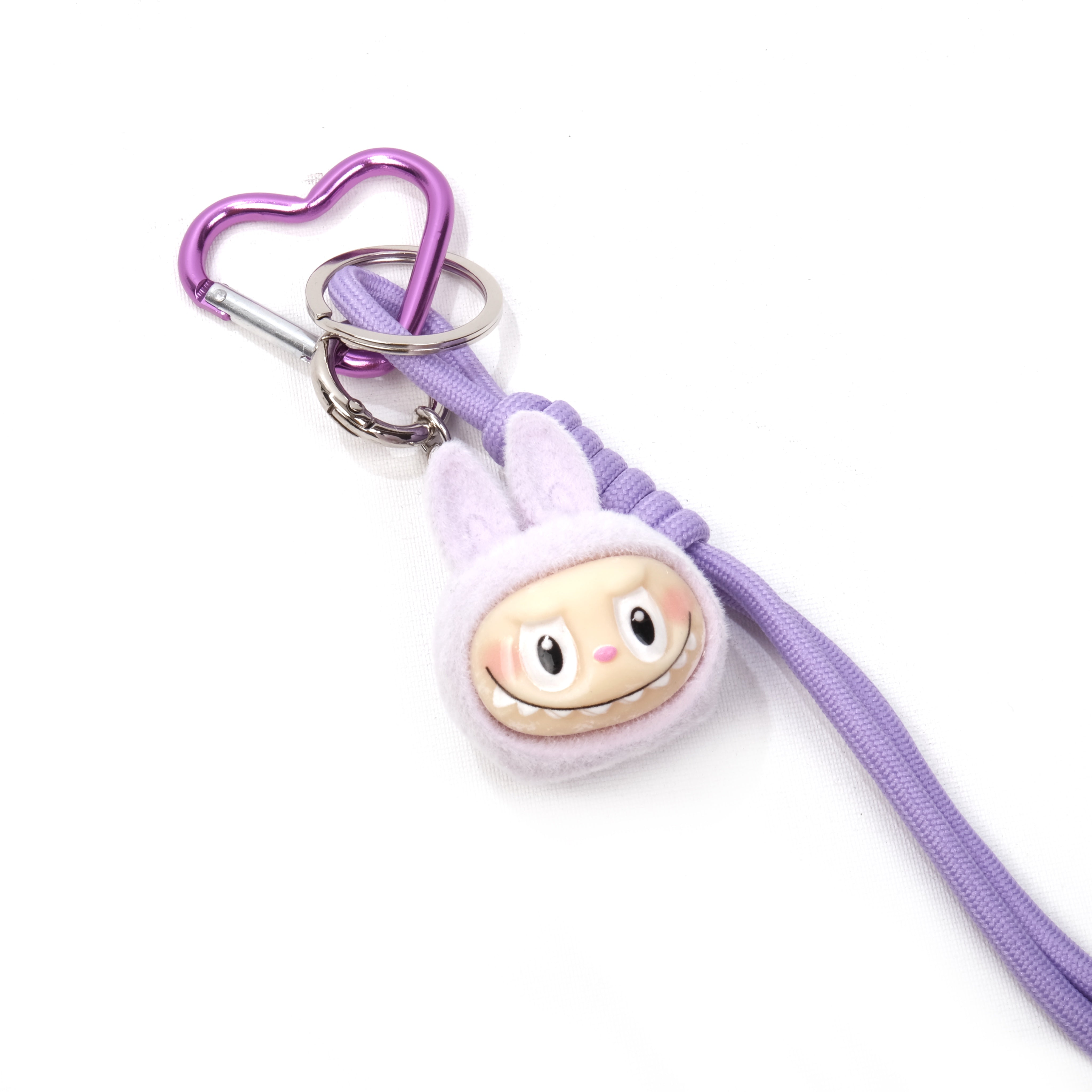 Charm Keychain Lilac Labubu Mini Süs - SUMTHINCS