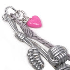 Charm Keychain Pink Heart Süs - SUMTHINCS