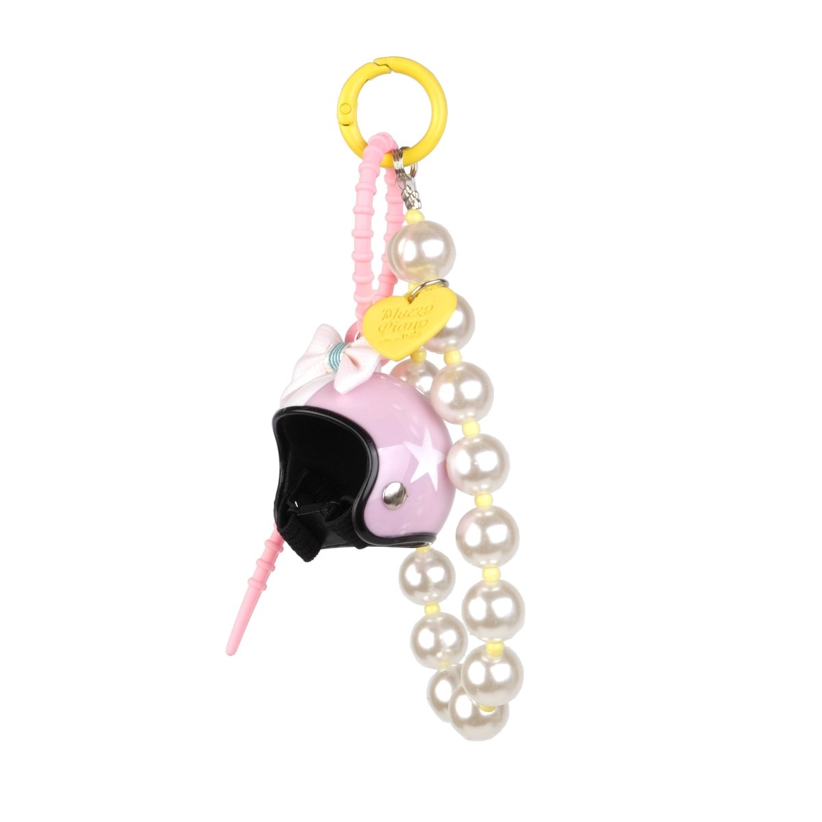 Charm Keychain Pink Helmet Süs - SUMTHINCS