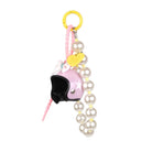 Charm Keychain Pink Helmet Süs - SUMTHINCS