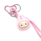 Charm Keychain Pink Labubu Mini Süs - SUMTHINCS