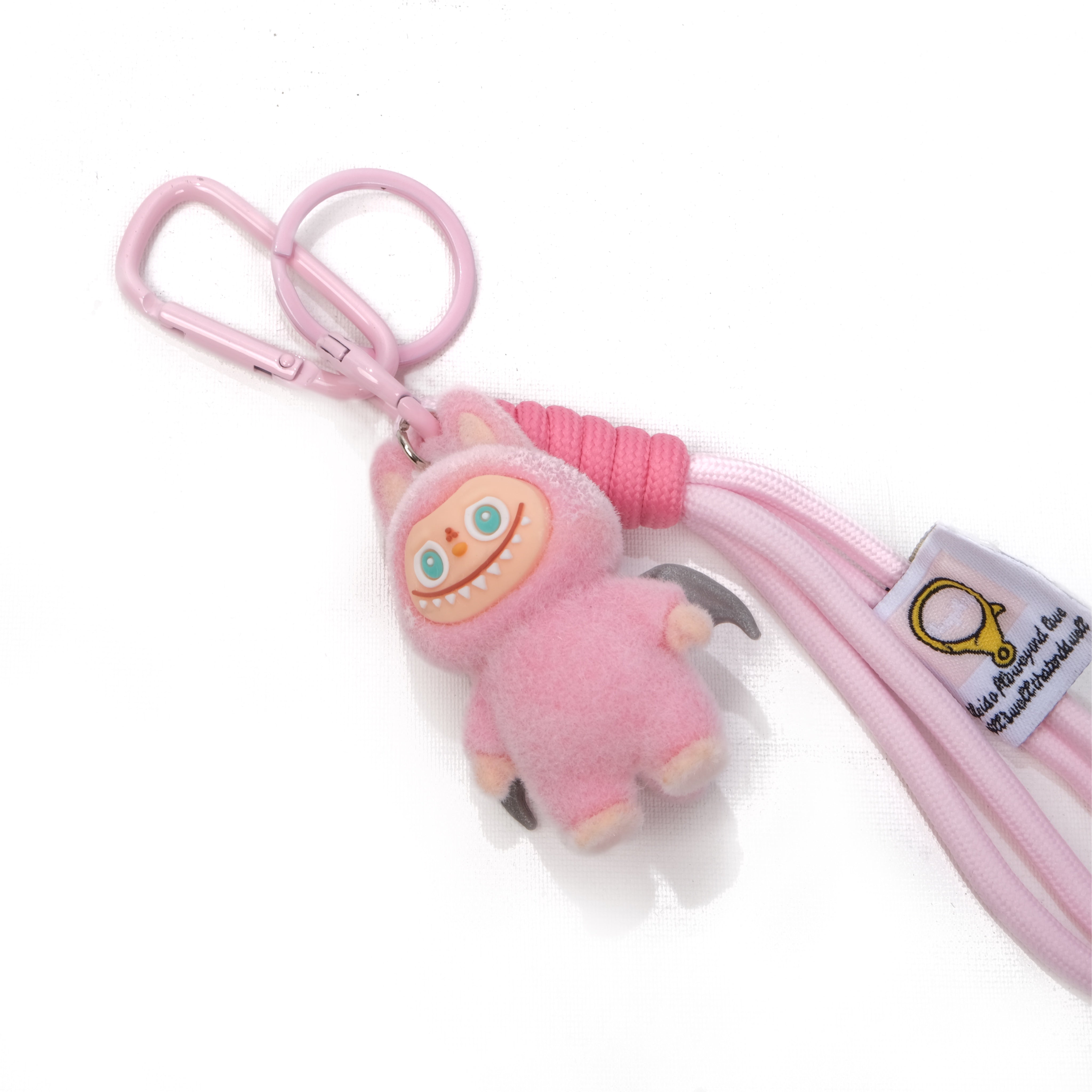 Charm Keychain Pink Labubu Süs - SUMTHINCS