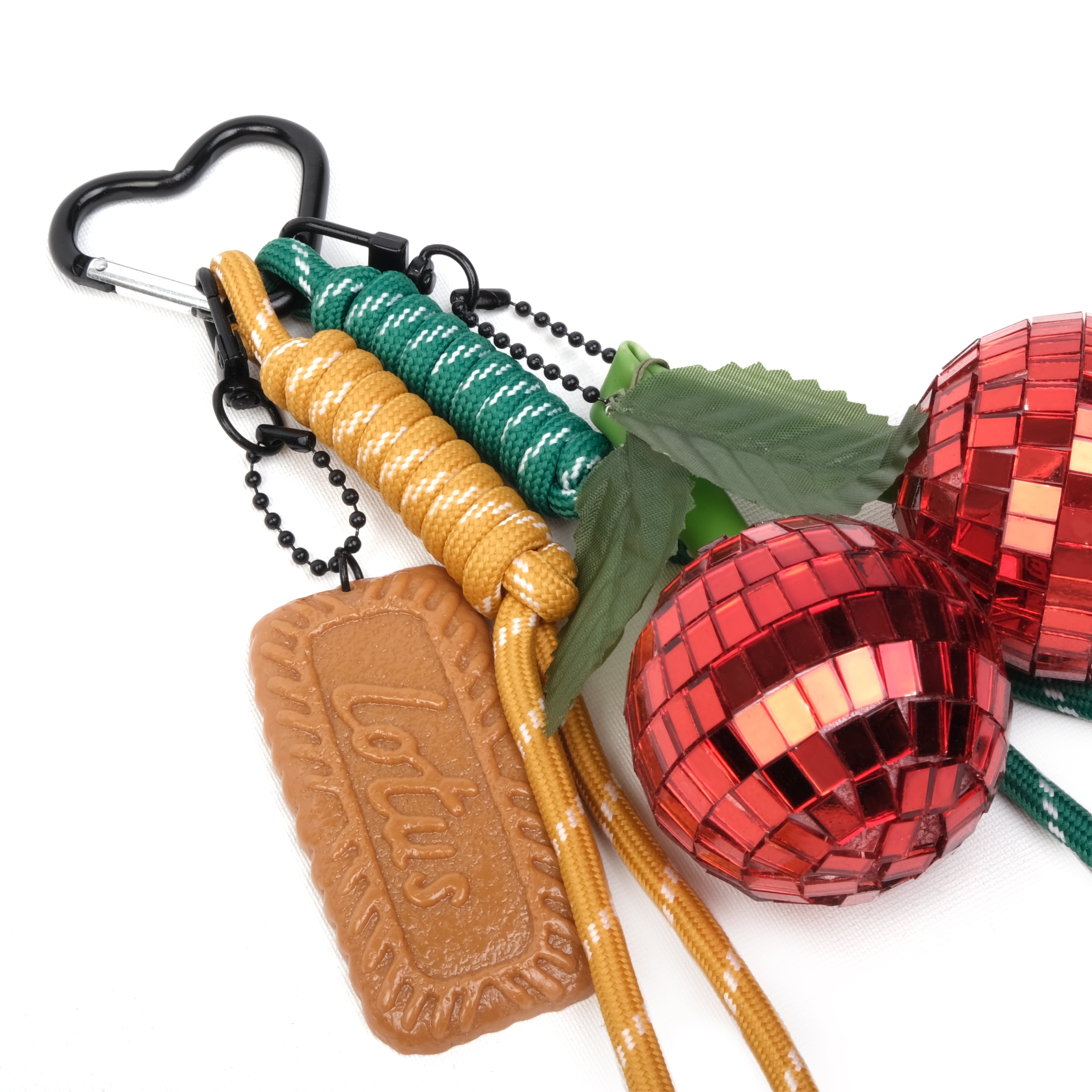 Charm Keychain Red Cherry Disco Süs - SUMTHINCS