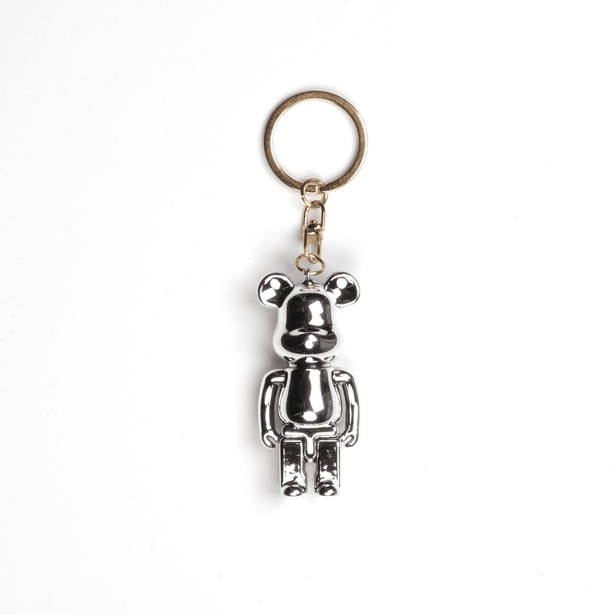Charm Keychain Renkli Metal Maskot Süs Gümüş - SUMTHINCS