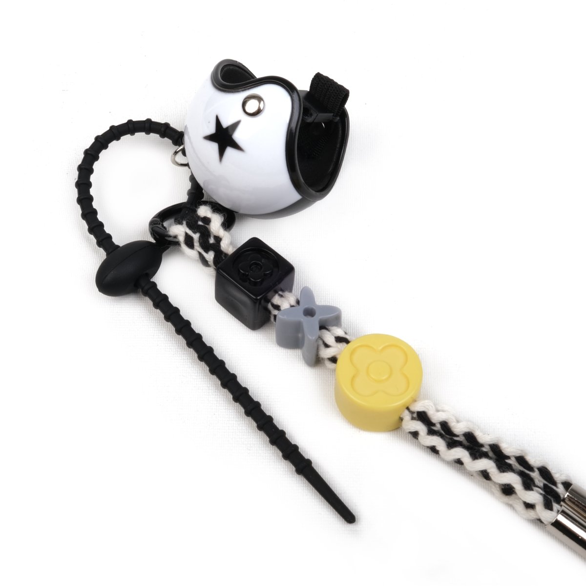 Charm Keychain White Helmet Süs - SUMTHINCS