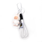 Charm Keychain White Labubu Süs - SUMTHINCS