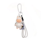 Charm Keychain White Labubu Süs - SUMTHINCS