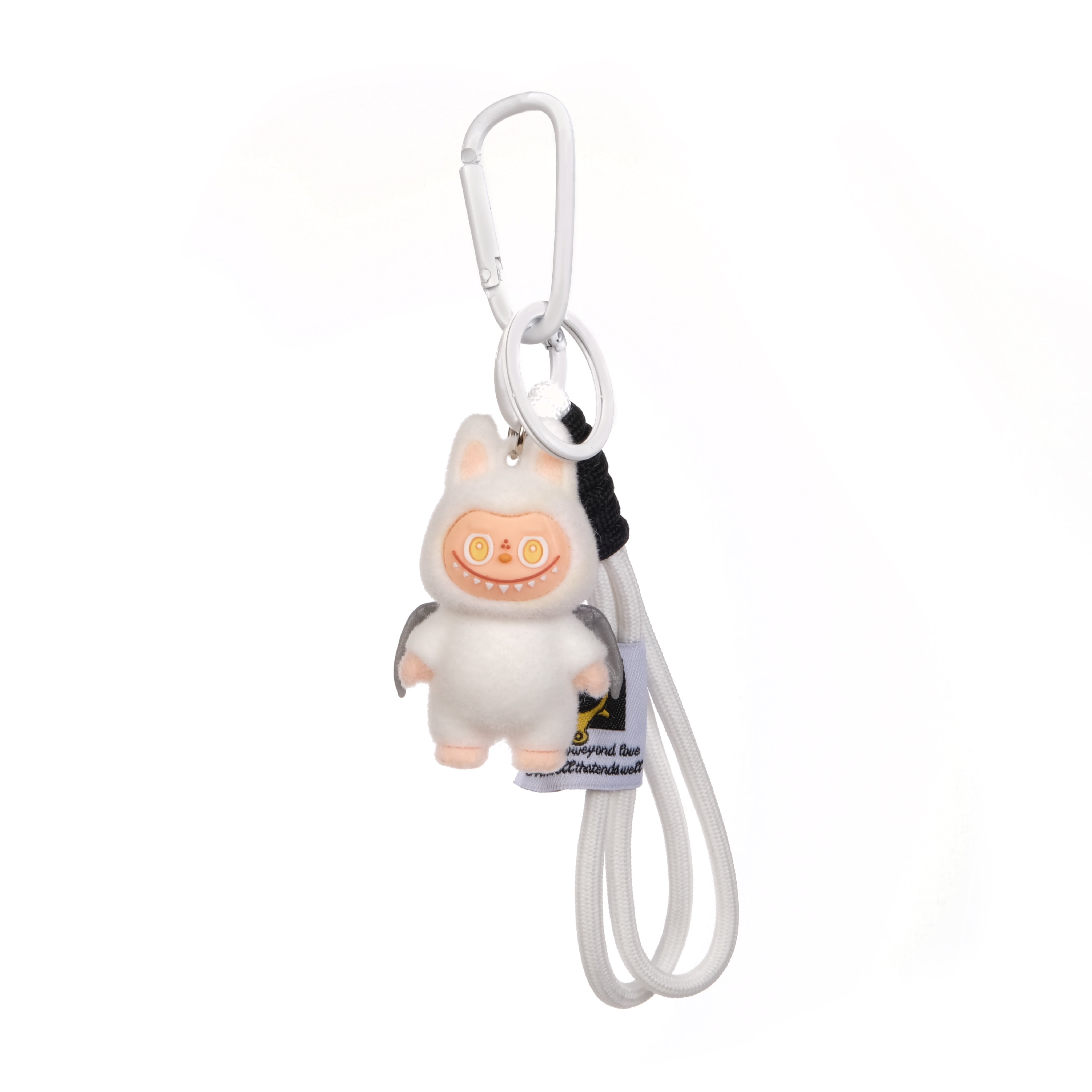 Charm Keychain White Labubu Süs - SUMTHINCS