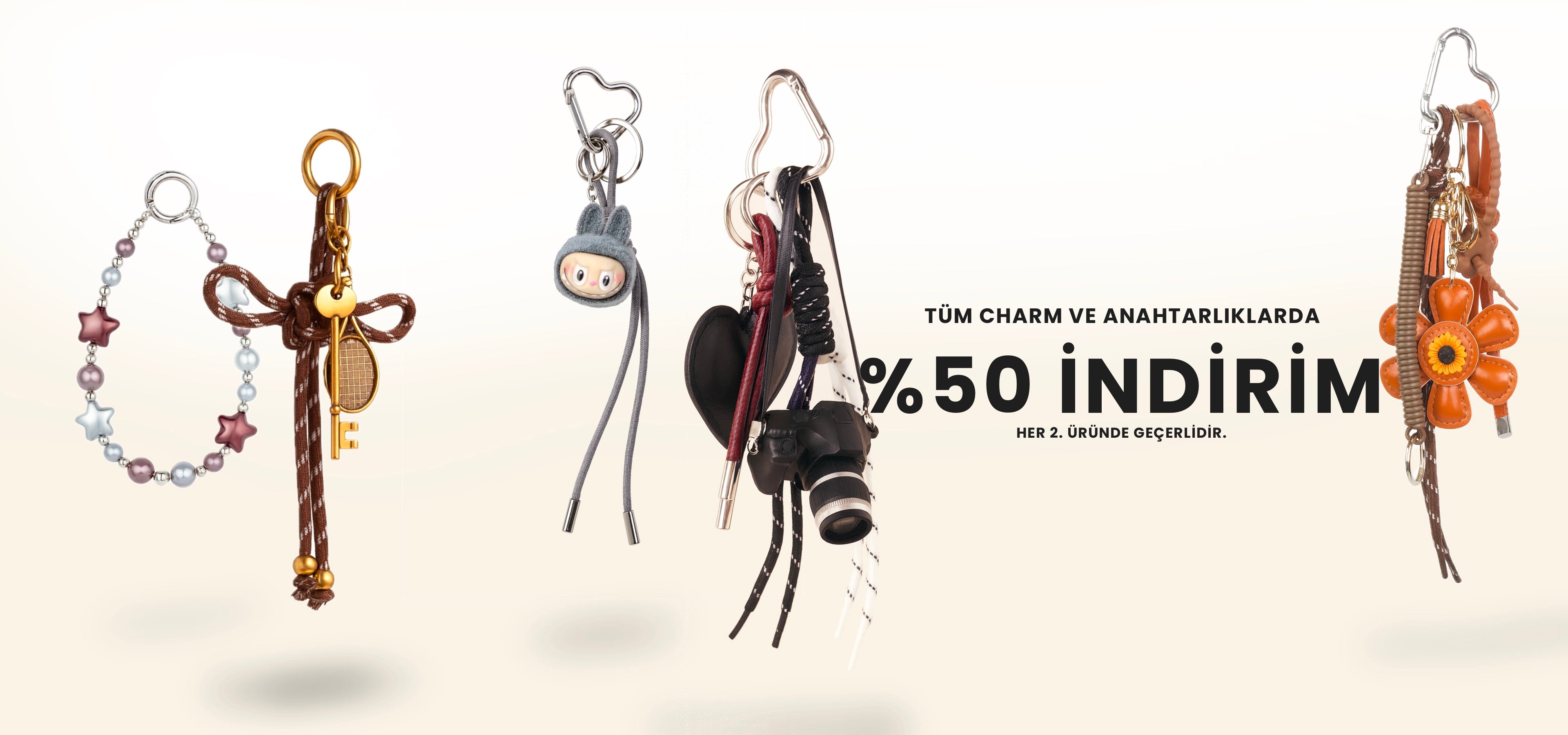 charm anahtarlık 2.si %50 indirimli