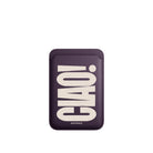 CIAO! MagSafe Deri Cüzdan Wallet Mor - Sumthincs