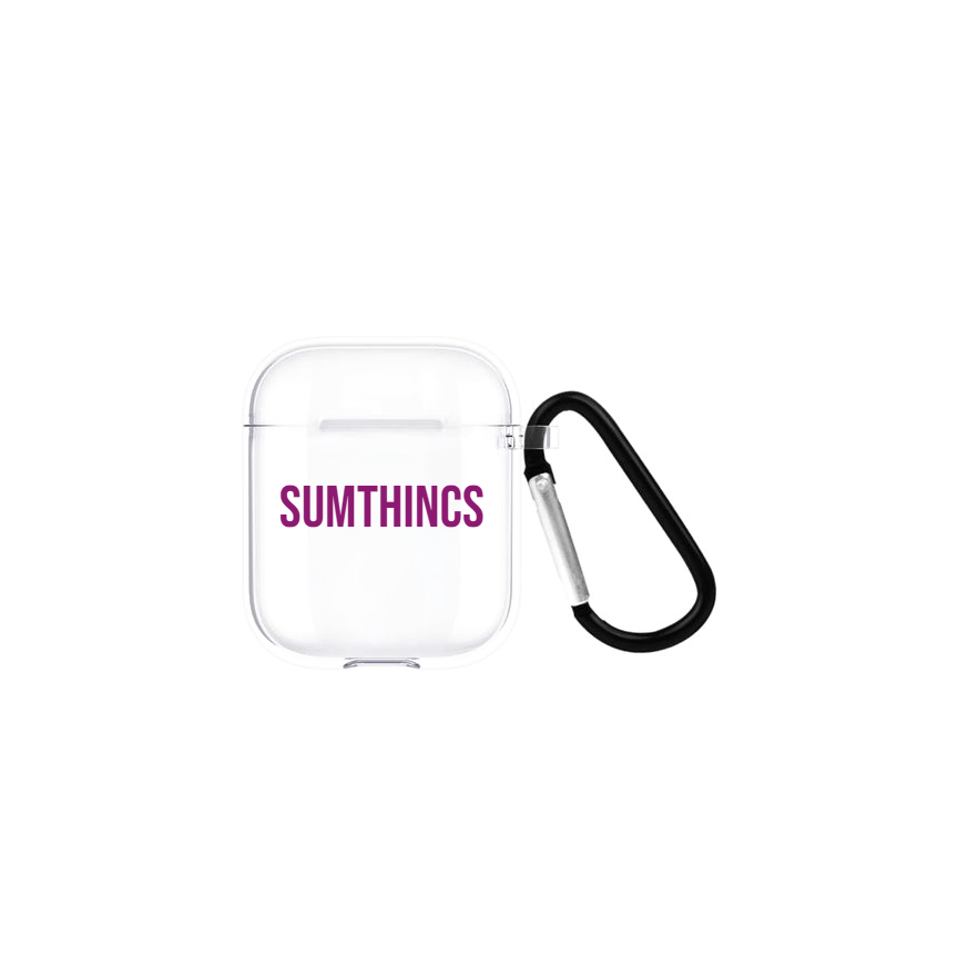 Condensed Kişiye Özel AirPods Şeffaf Silikon Kılıf - SUMTHINCS