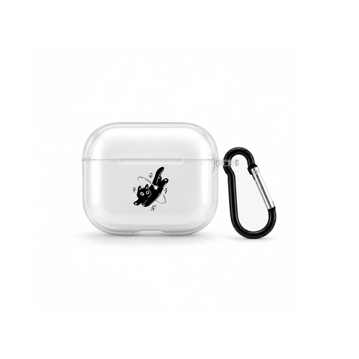 Cosmo Kitty AirPods Pro 3 Şeffaf Silikon Kılıf - Sumthincs