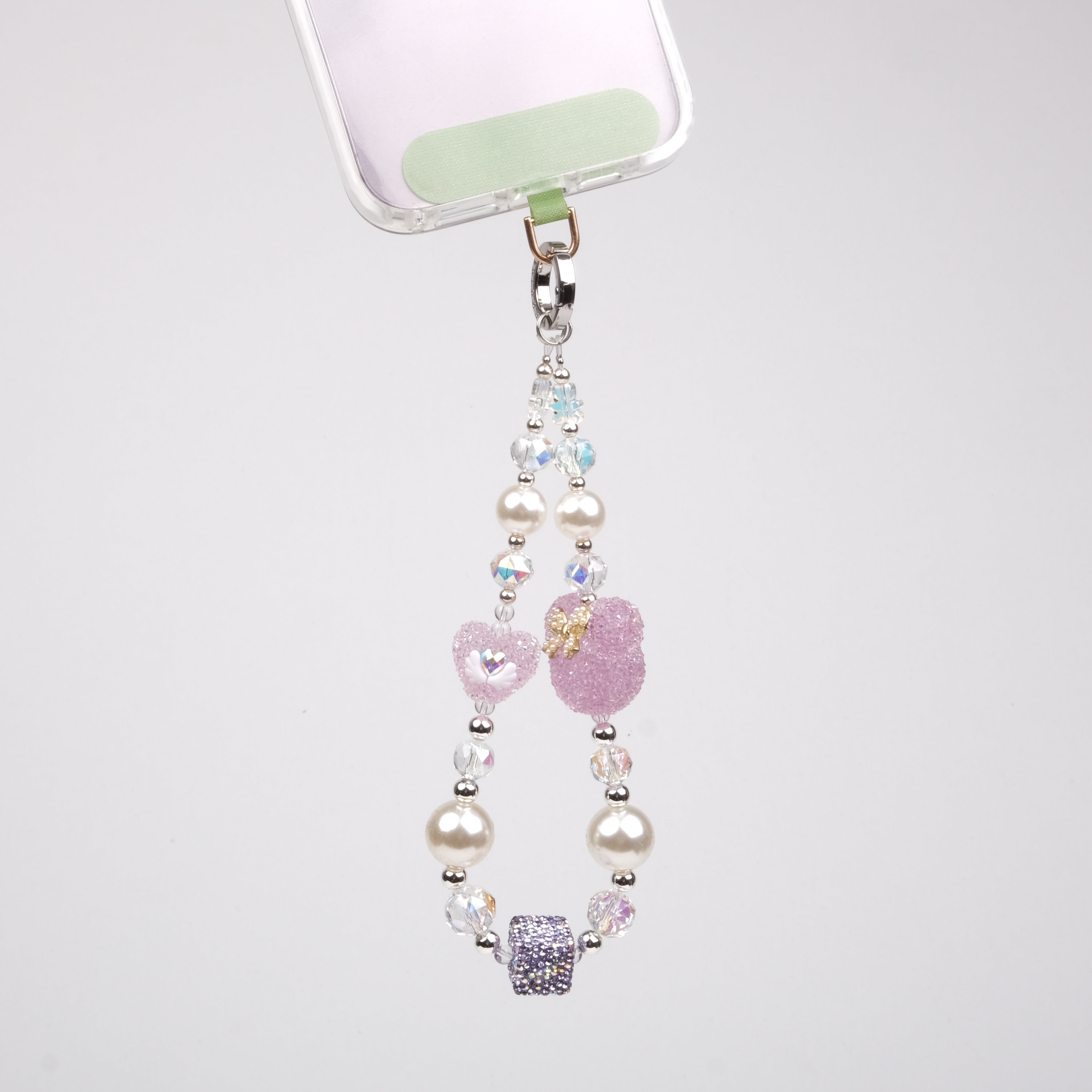 Crystal Pink Charm Bilek Askısı - SUMTHINCS