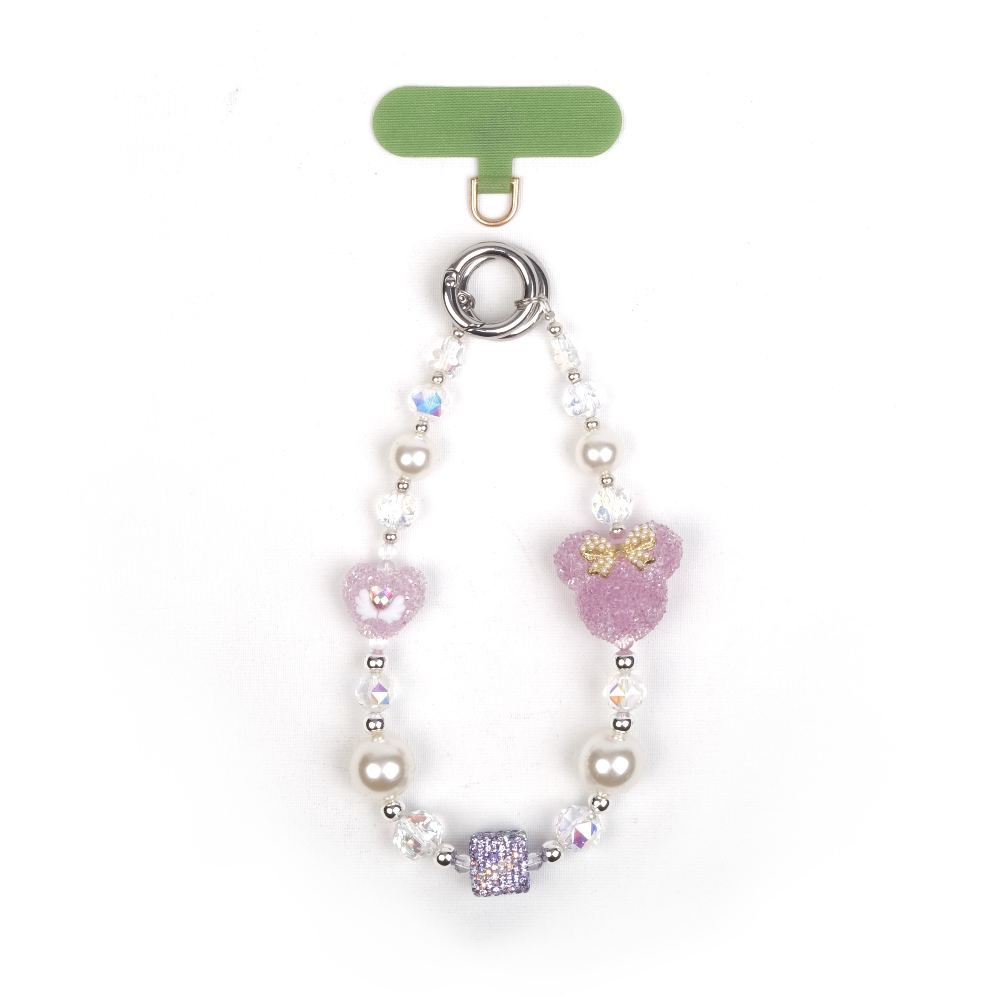 Crystal Pink Charm Bilek Askısı - SUMTHINCS