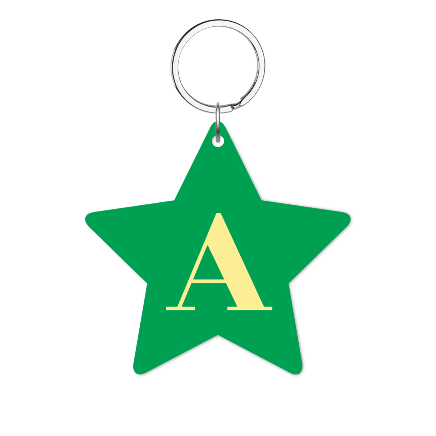 Didot Glossy Yıldız Kişiye Özel Anahtarlık - SUMTHINCS